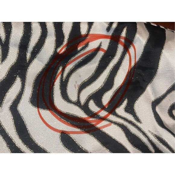 Free people Audette Kate Mini zebra black and white Dress small - Picture 9 of 9